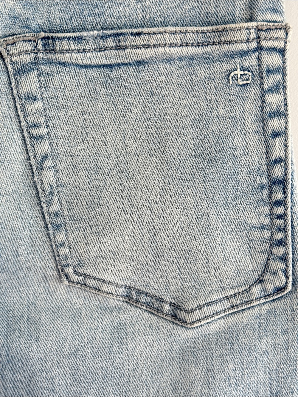 rag & bone Wren High-Rise Slim Ankle Jeans Emma Wash Size 25 - Picture 6 of 16
